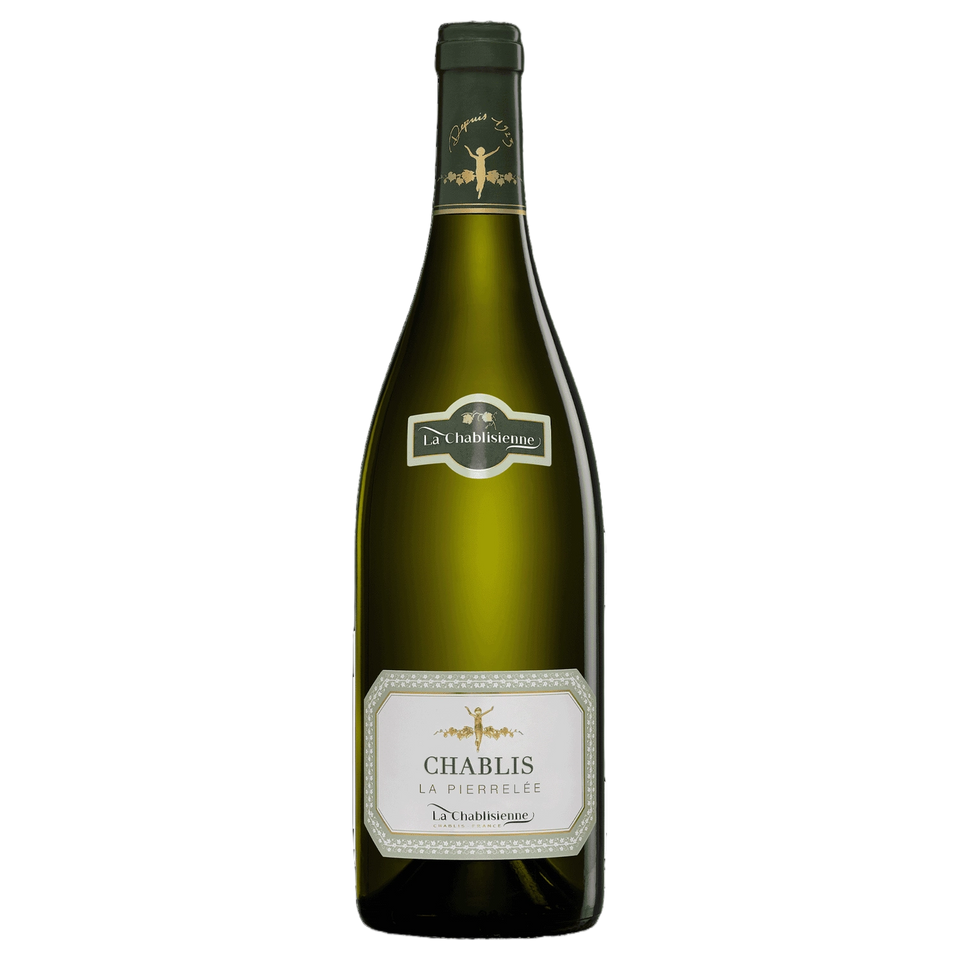 A bottle of La Chablisienne "La Pierrelee" Chablis 2023 750ml White Wine