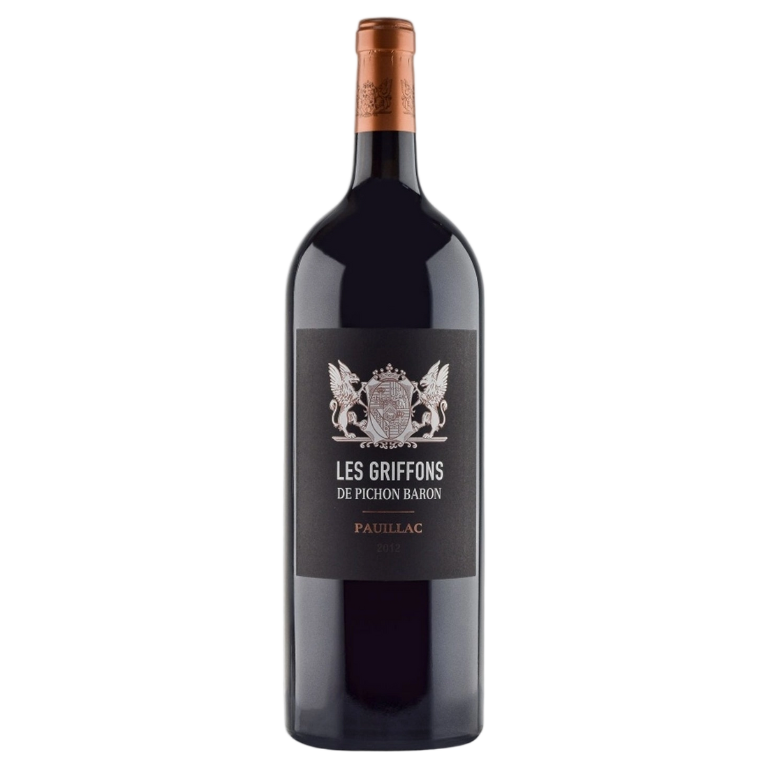 A bottle of Les Griffons De Pichon Baron Magnum 2016 1500ml Red Wine