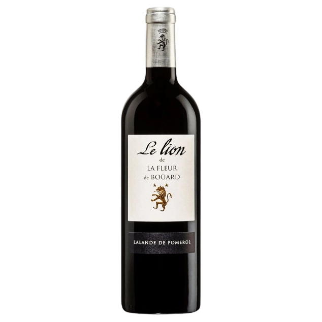 A bottle of Le Lion De La Fleur De Bouard 2020 750ml Red Wine