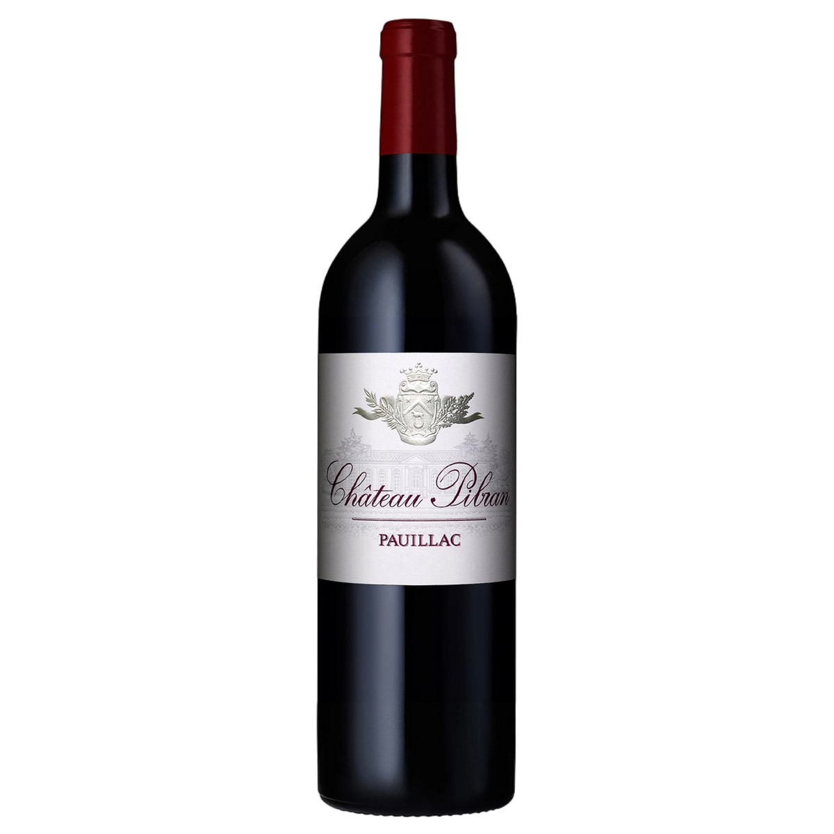 A bottle of Chateau Pibran 2013 750ml Red Wine