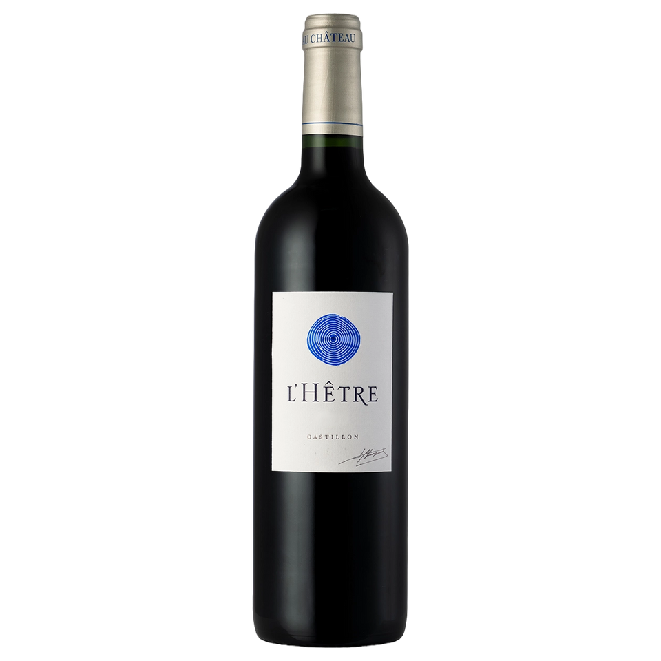 A bottle of L'Hetre 2021 750ml Red Wine