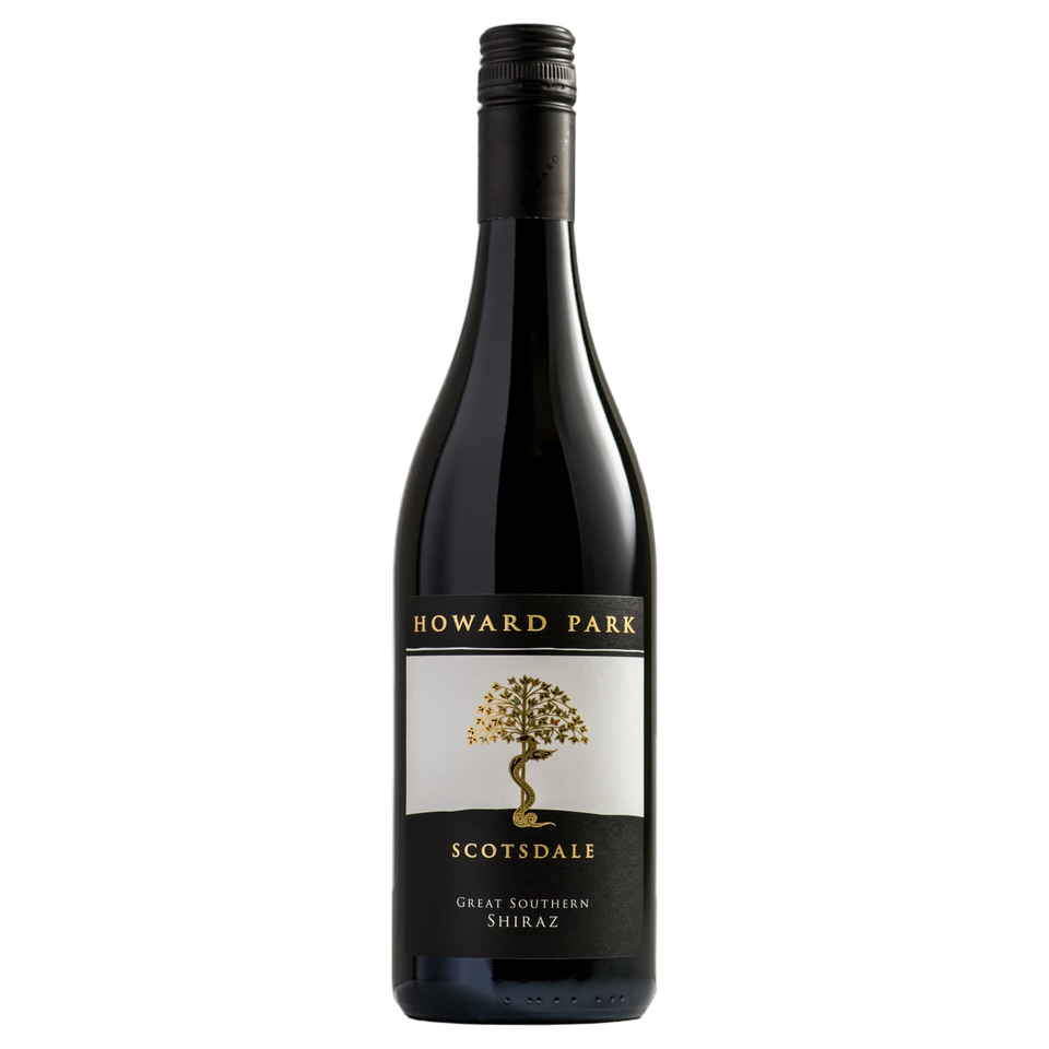 A bottle of Howard Park Scotsdale Shiraz 2024 750ml Red Wine