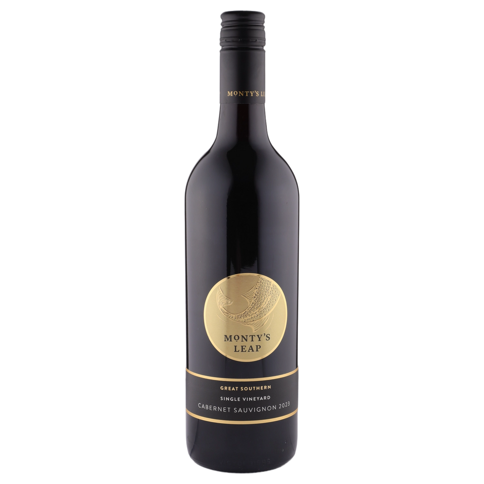 A bottle of Monty's Leap Cabernet Sauvignon 2023 750ml Red Wine