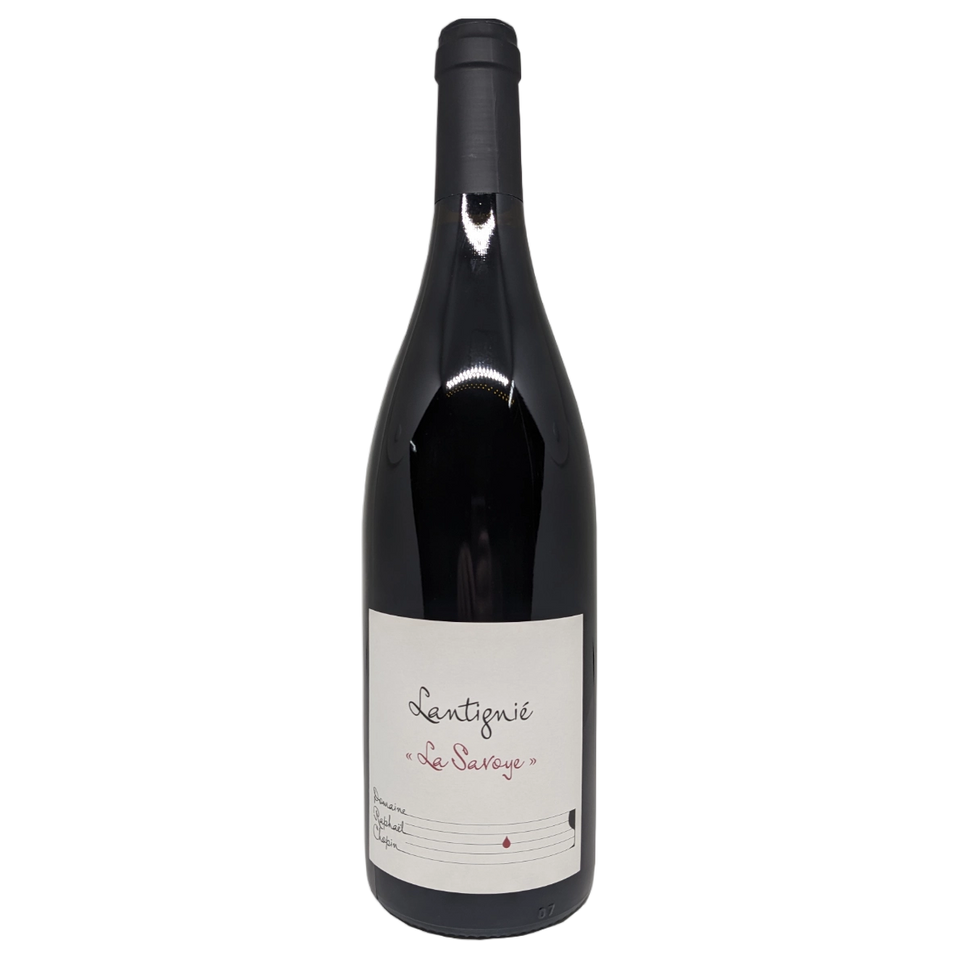 A bottle of Domaine Raphael Chopin Beaujolais Lantignié 'La Savoye' Red 2023 750ml Red Wine