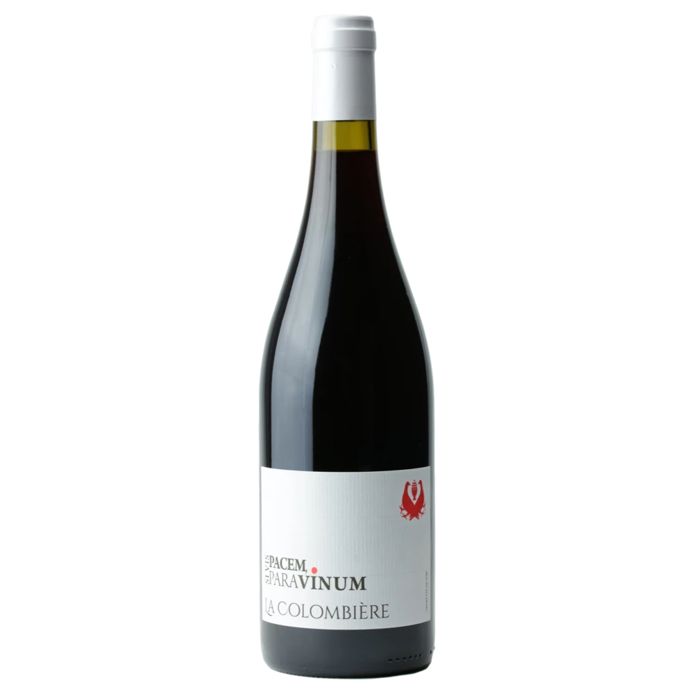 A bottle of La Colombiere Vin De France 'Vinum' Red 2024 750ml Red Wine