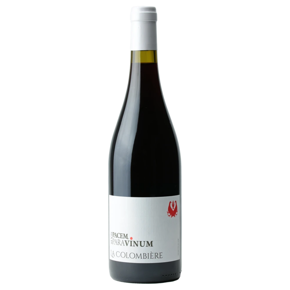 A bottle of La Colombiere Vin De France 'Vinum' Red 2024 750ml Red Wine