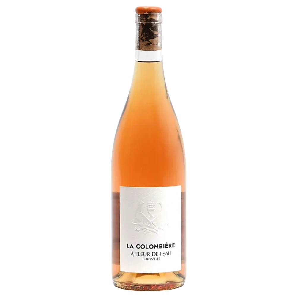 A bottle of La Colombiere VDF ‘A Fleur De Peau’ Orange Wine 2025 750ml White Wine