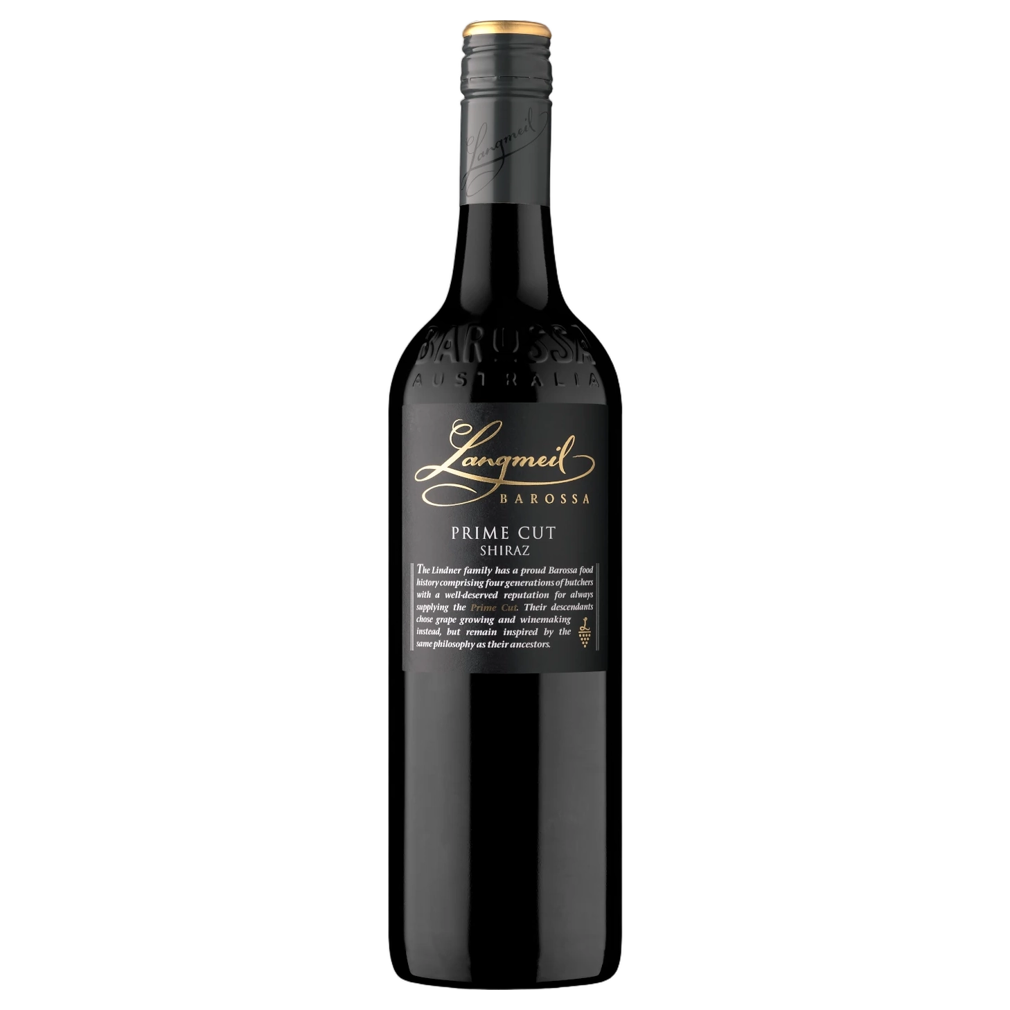 A bottle of Langmeil Prime Cut Shiraz 2025 750ml Red Wine