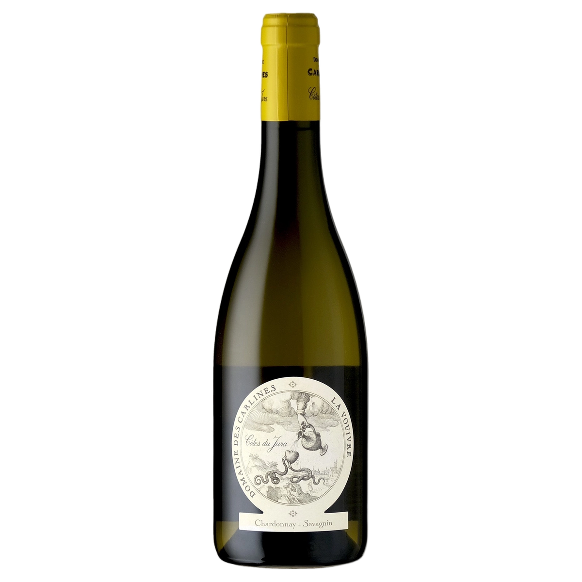 A bottle of Domaine des Carlines La Vouivre Chardonnay Savagnin 2023 750ml White Wine