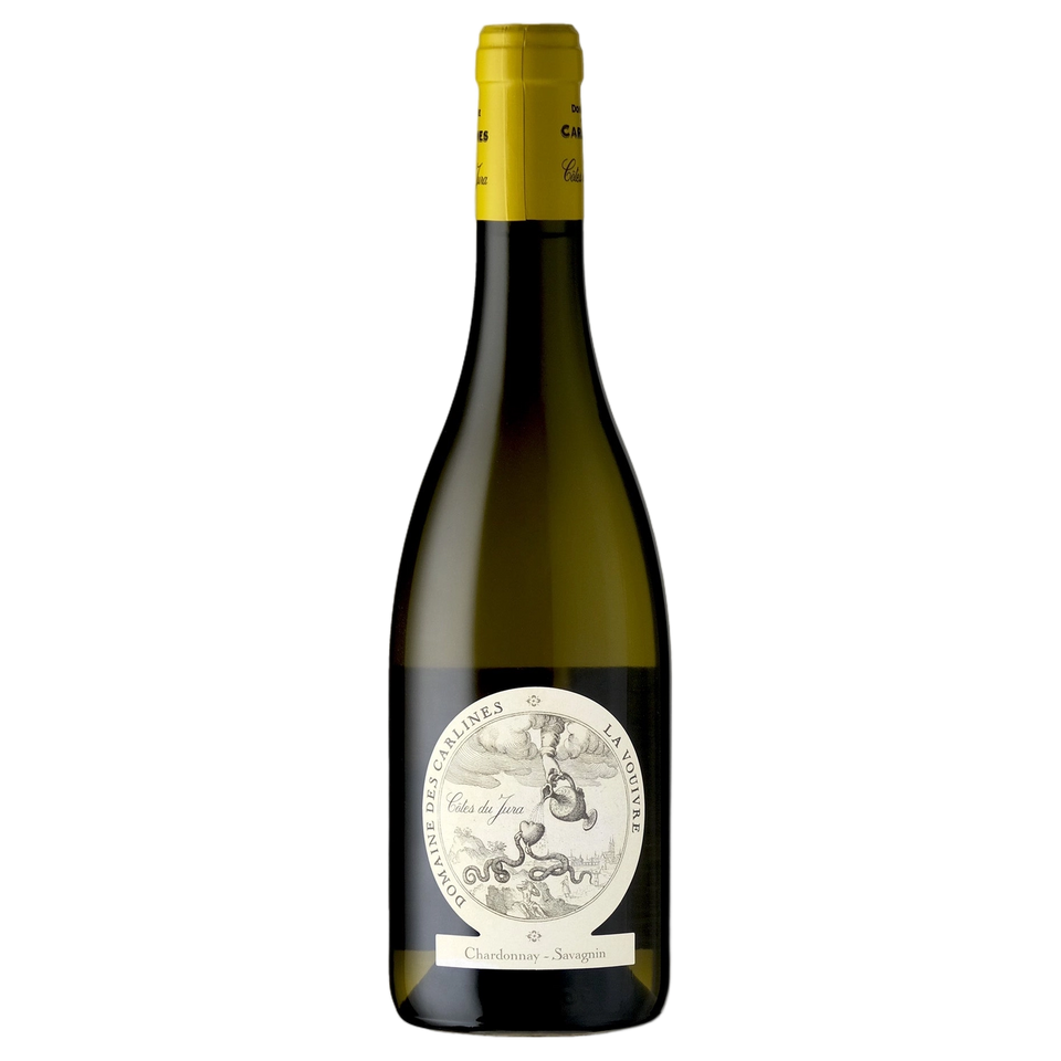 A bottle of Domaine des Carlines La Vouivre Chardonnay Savagnin 2023 750ml White Wine