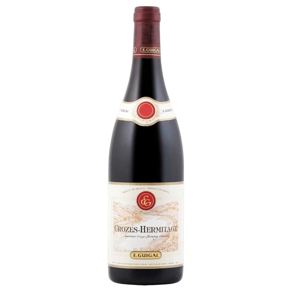 A bottle of Guigal Crozes Hermitage Rouge 2022 750ml Red Wine
