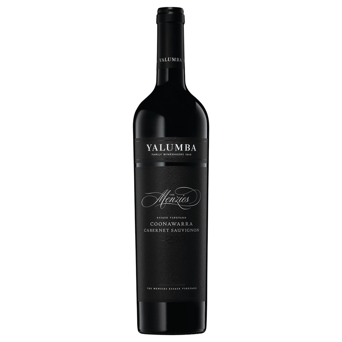 A bottle of Yalumba The Menzies Cabernet Sauvignon 2024 750ml Red Wine