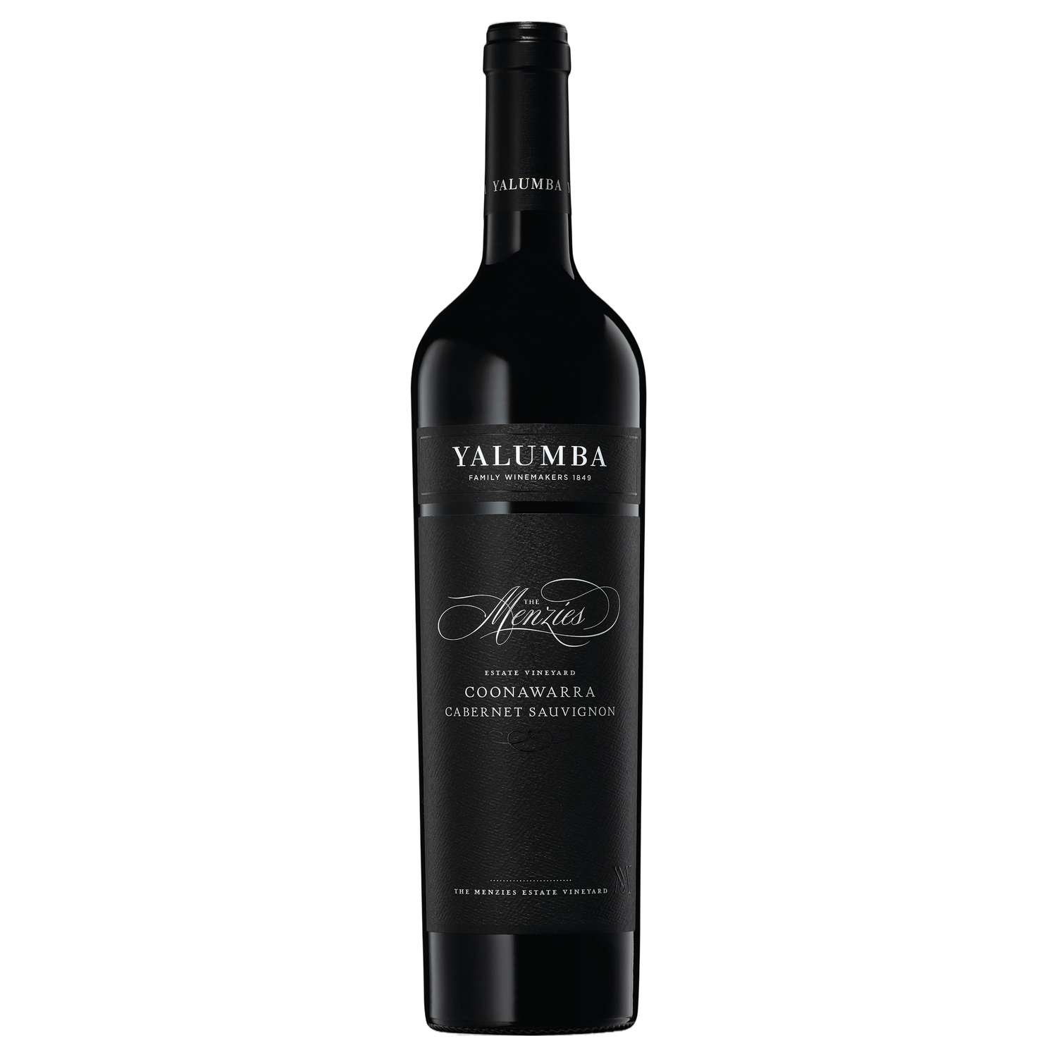 A bottle of Yalumba The Menzies Cabernet Sauvignon 2024 750ml Red Wine
