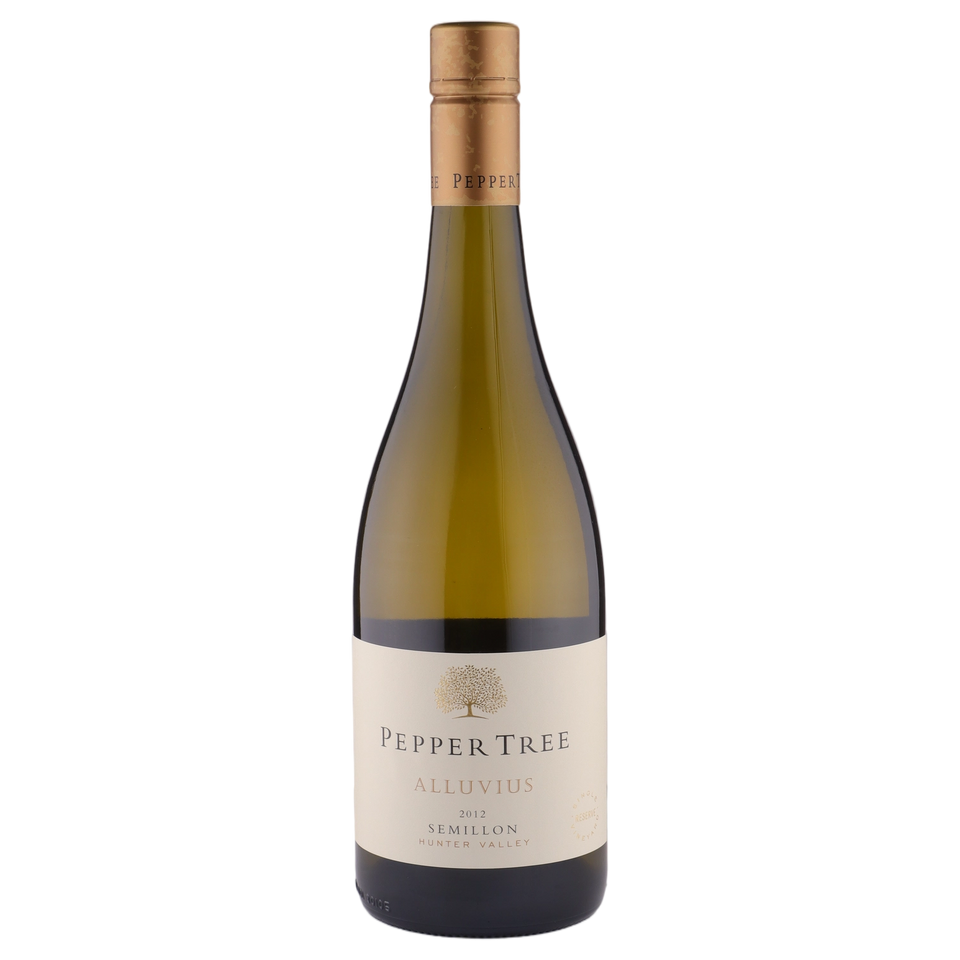 A bottle of Pepper Tree Alluvius Semillon 2012 750ml White Wine