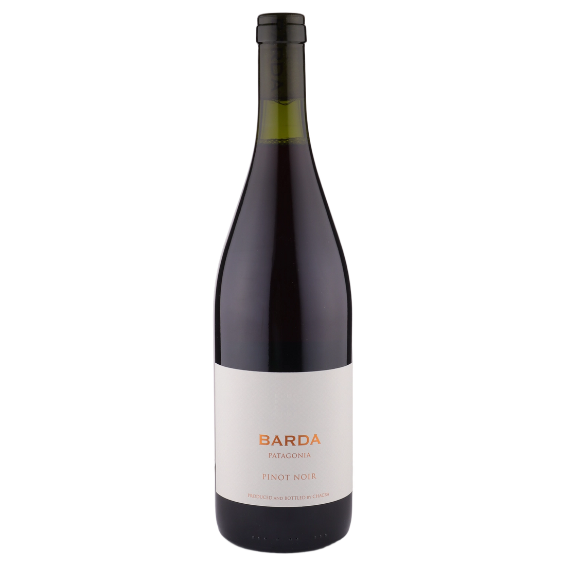 A bottle of Bodega Chacra Barda Pinot Noir 2025 750ml Red Wine