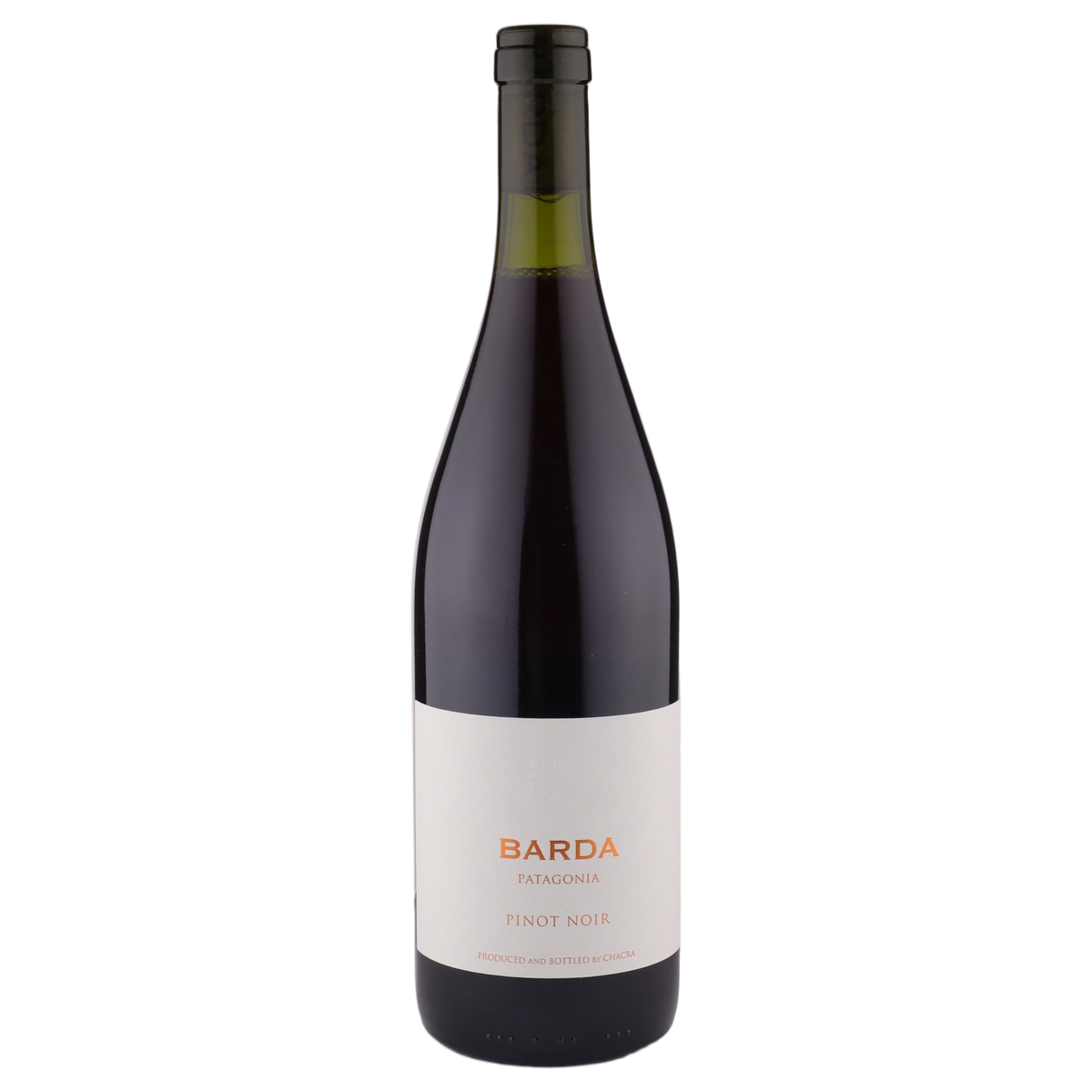A bottle of Bodega Chacra Barda Pinot Noir 2025 750ml Red Wine