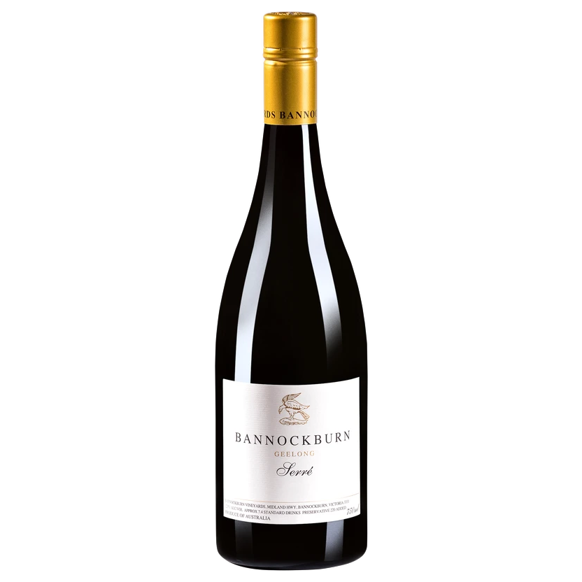 A bottle of Bannockburn Serre Pinot Noir 2025 750ml Red Wine