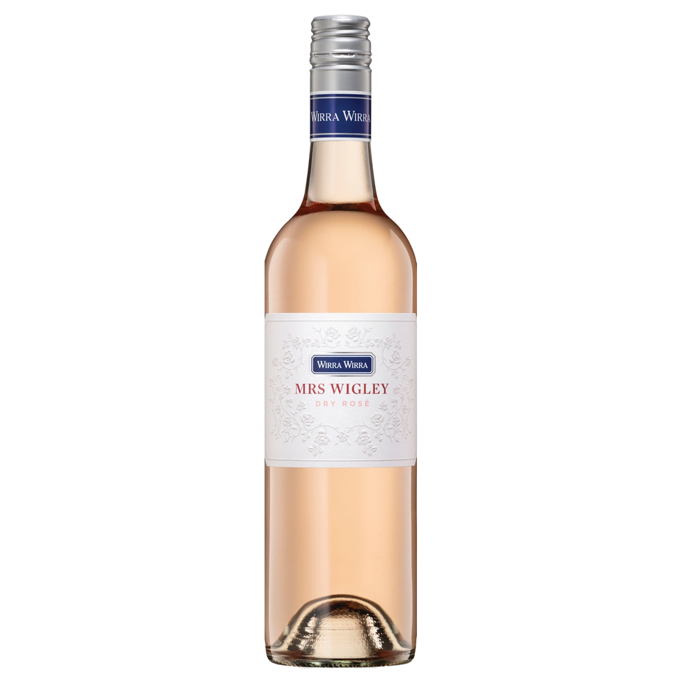 A bottle of Wirra Wirra Mrs Wigley Rosé 2026 750ml Red Wine