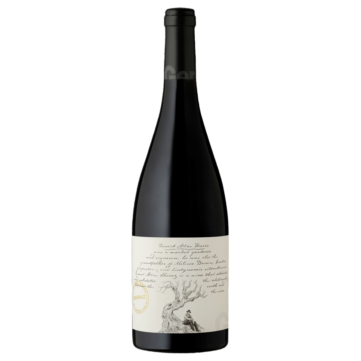 A bottle of Gemtree Ernest Allan Shiraz McLaren Vale 2020 750ml Red Wine