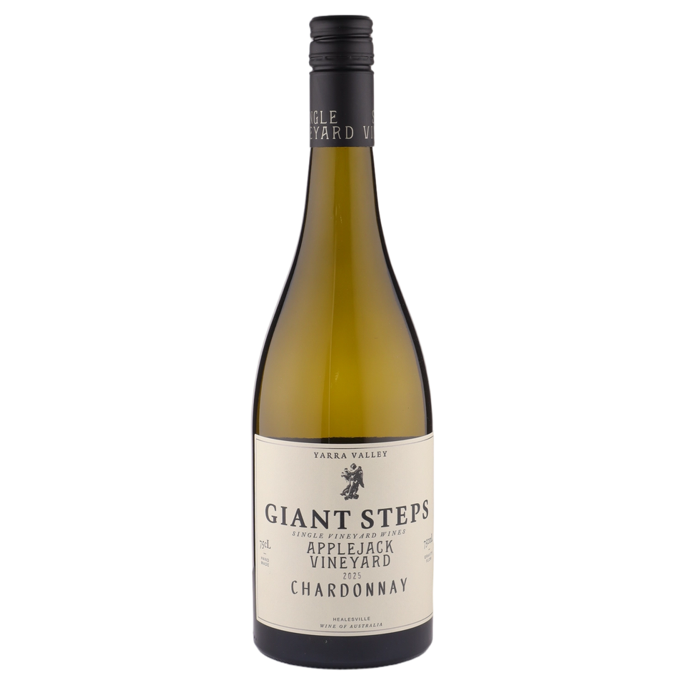 A bottle of Giant Steps Applejack Vineyard Chardonnay 2025 750ml White Wine