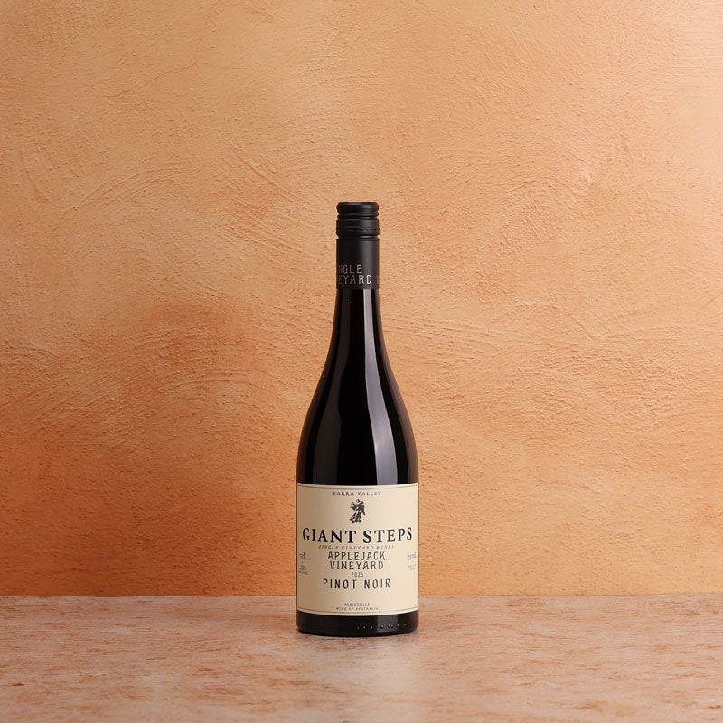 A bottle of Giant Steps Applejack Vineyard Pinot Noir 2025 750ml Red Wine