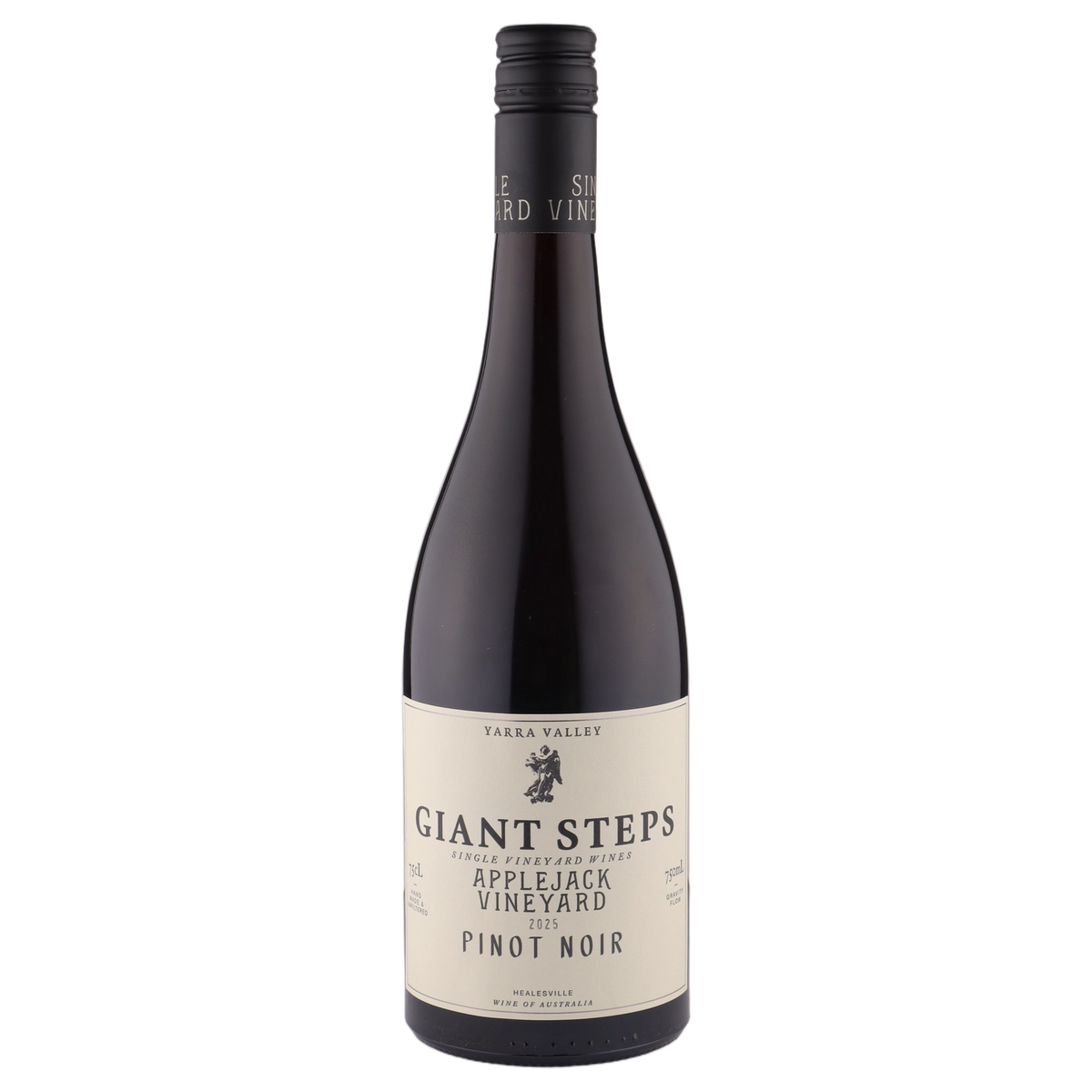 A bottle of Giant Steps Applejack Vineyard Pinot Noir 2025 750ml Red Wine