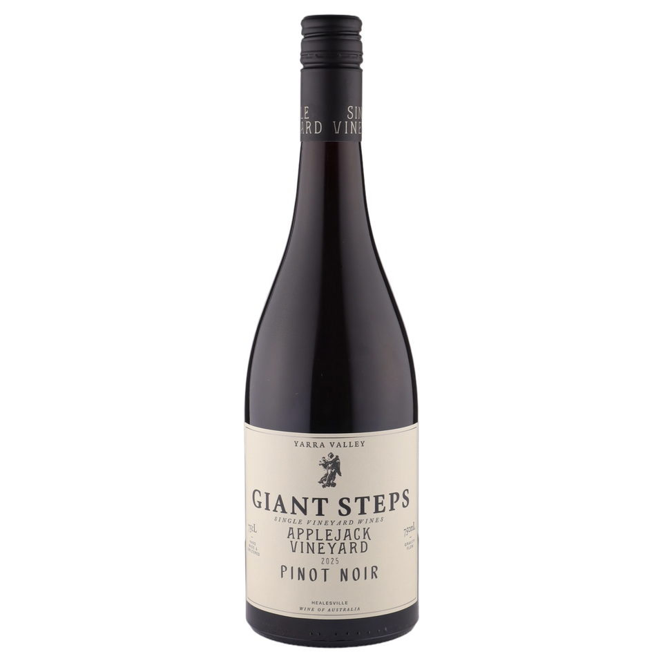A bottle of Giant Steps Applejack Vineyard Pinot Noir 2025 750ml Red Wine