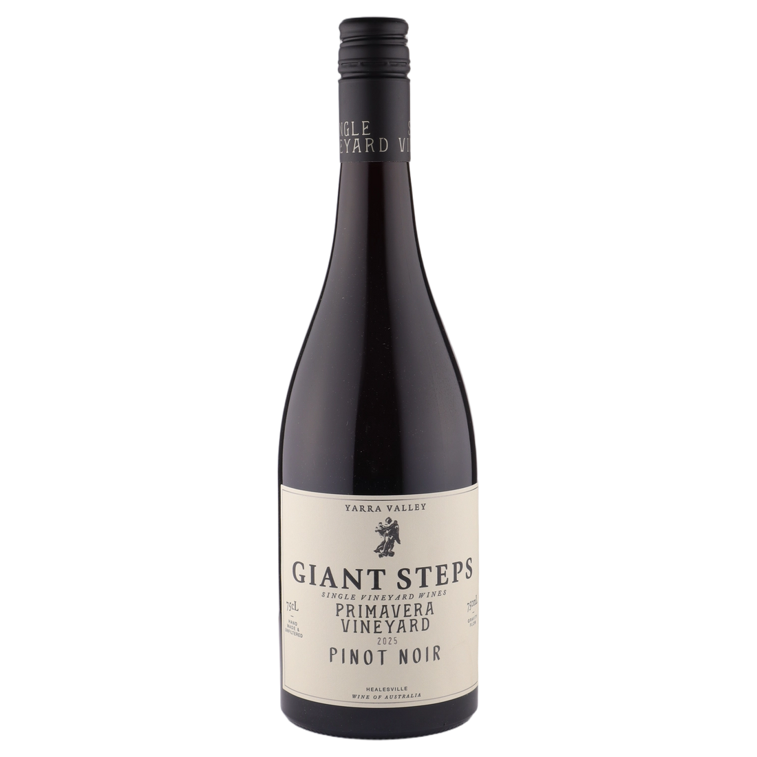 A bottle of Giant Steps Primavera Vineyard Pinot Noir 2025 750ml Red Wine