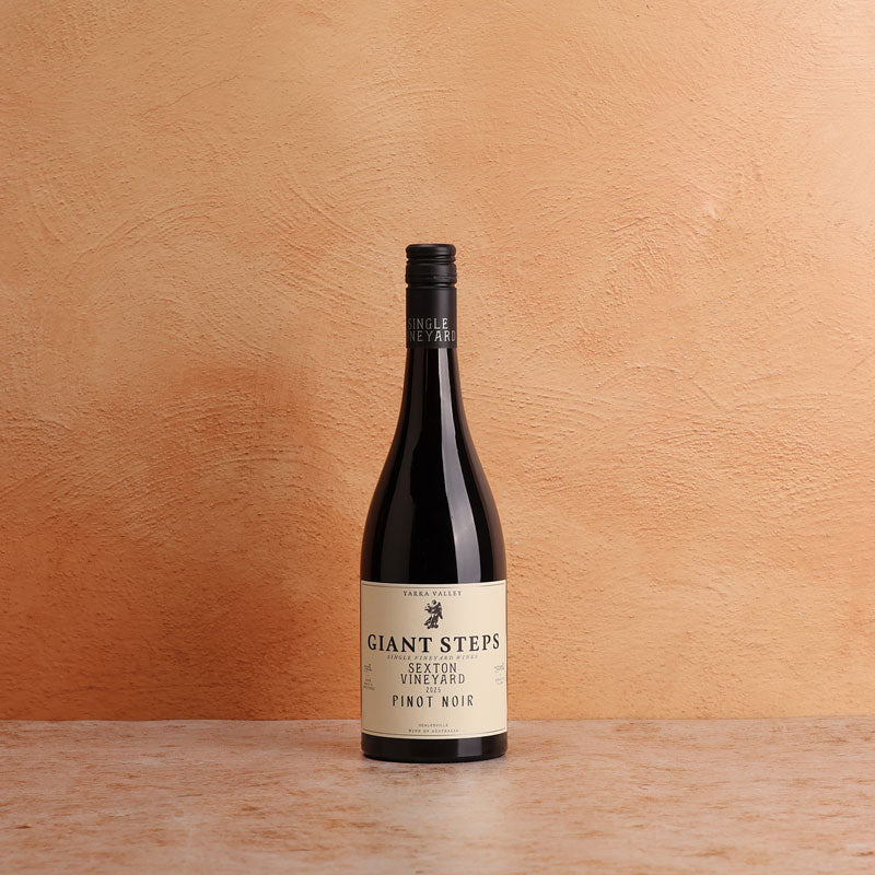 A bottle of Giant Steps Sexton Vineyard Pinot Noir 2025 750ml Red Wine