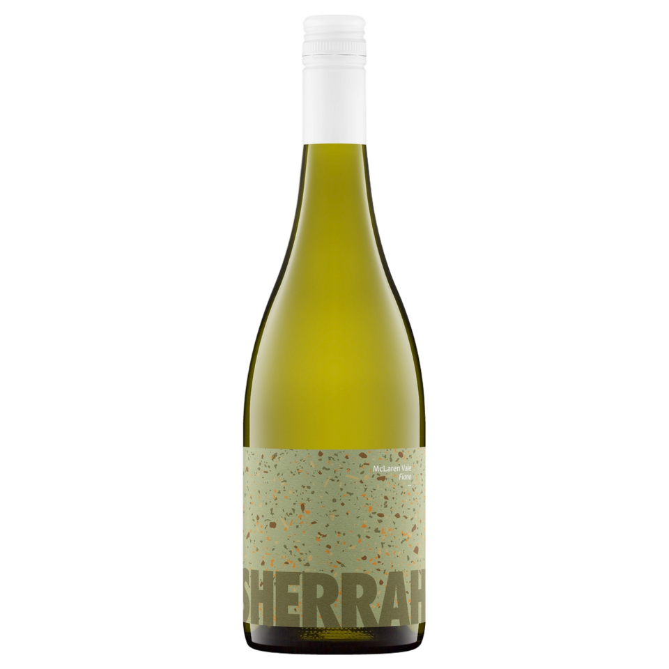 A bottle of Sherrah Fiano 2026 750ml White Wine
