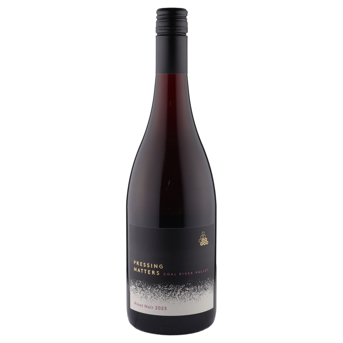A bottle of Pressing Matters Pinot Noir 2023 (Mystery) 750ml Red Wine