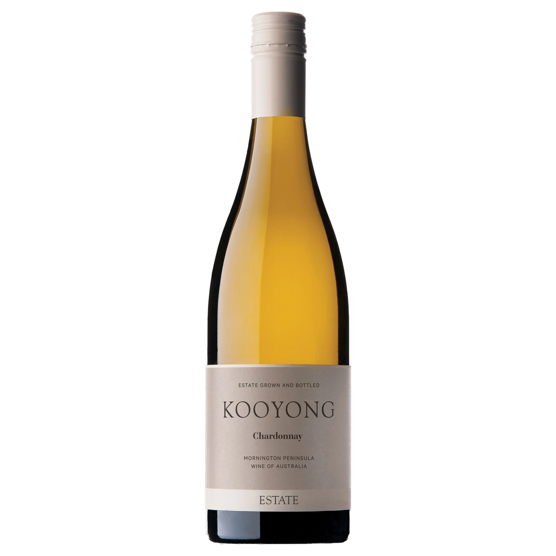 A bottle of Kooyong Estate Chardonnay 2025 750ml White Wine