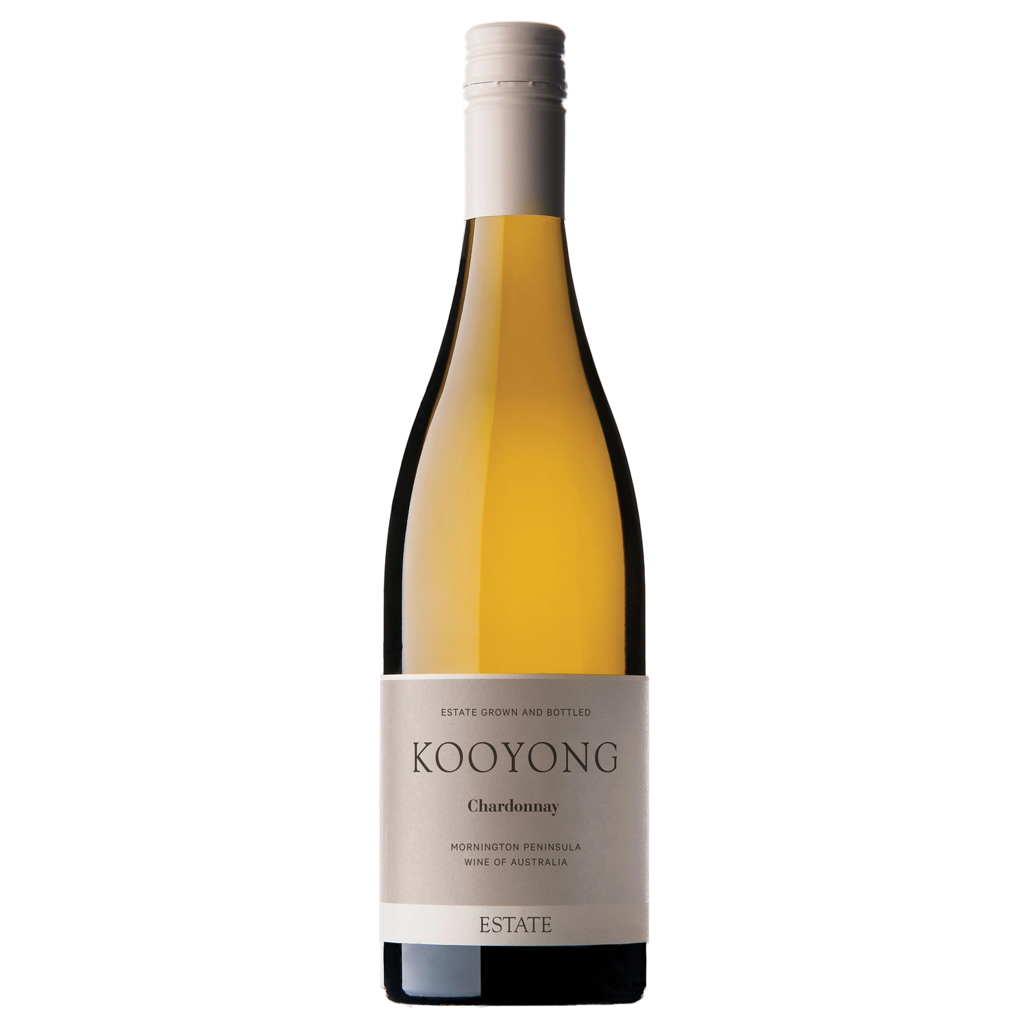 A bottle of Kooyong Estate Chardonnay 2025 750ml White Wine