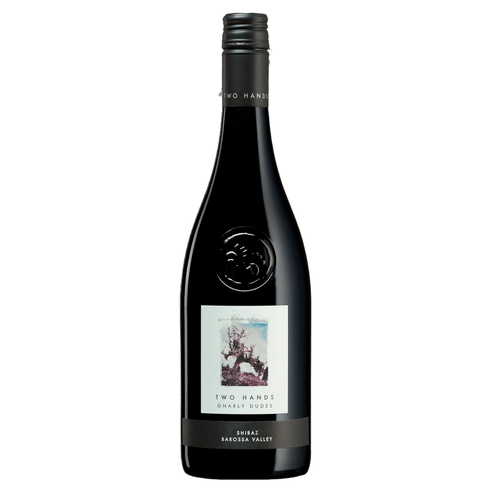 A bottle of Two Hands Gnarly Dudes Shiraz 2025 750ml Red Wine
