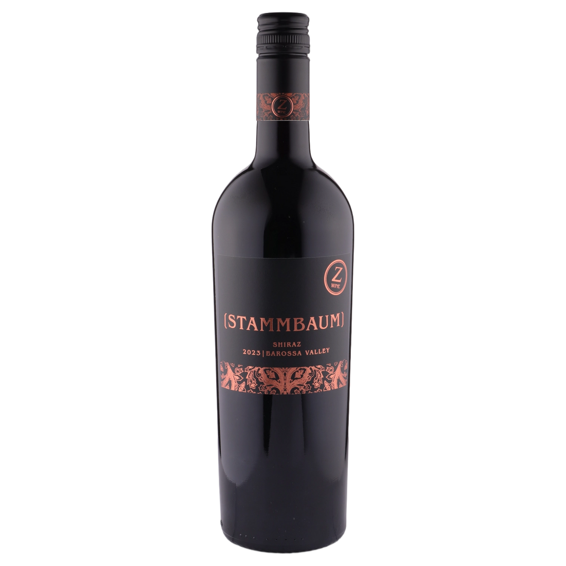 A bottle of Z Wine STAMMBAUM  Shiraz 2023 750ml Red Wine