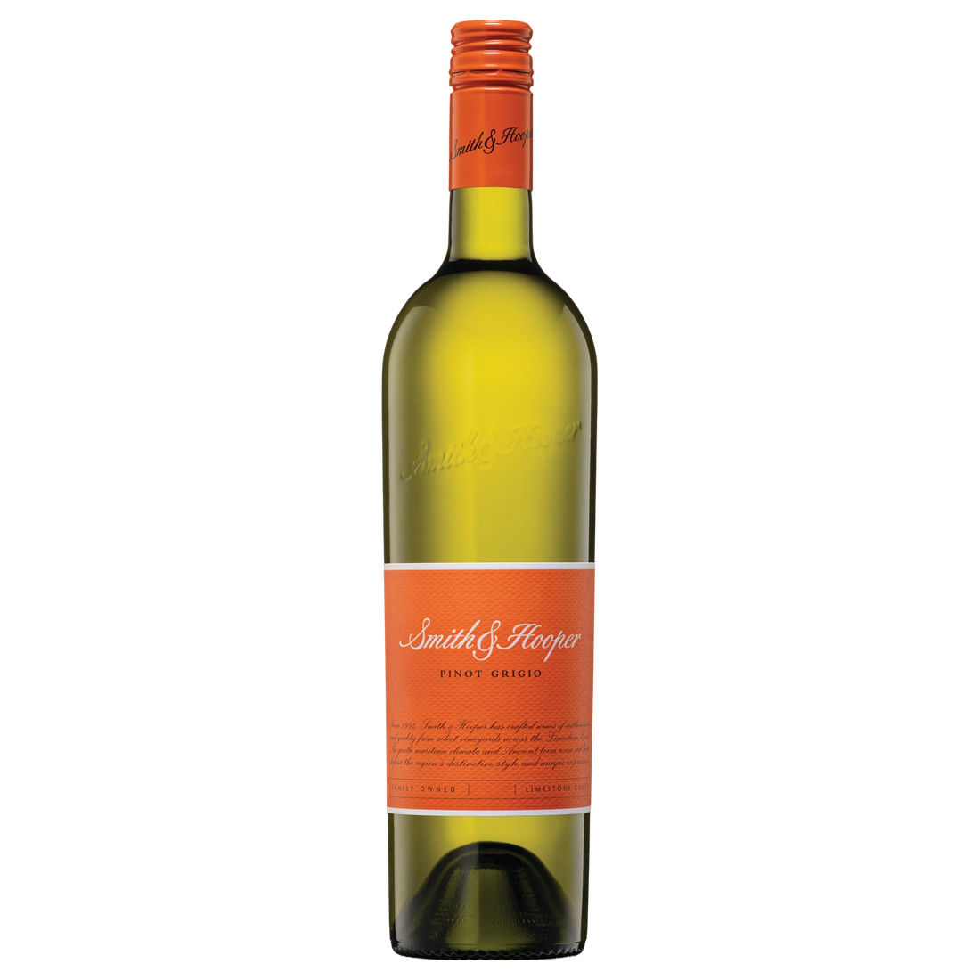 A bottle of Smith & Hooper Pinot Grigio 2026 750ml White Wine