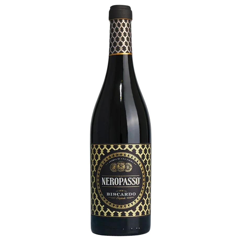 A bottle of Biscardo Neropasso Vento Rosso 2023 750ml Red Wine