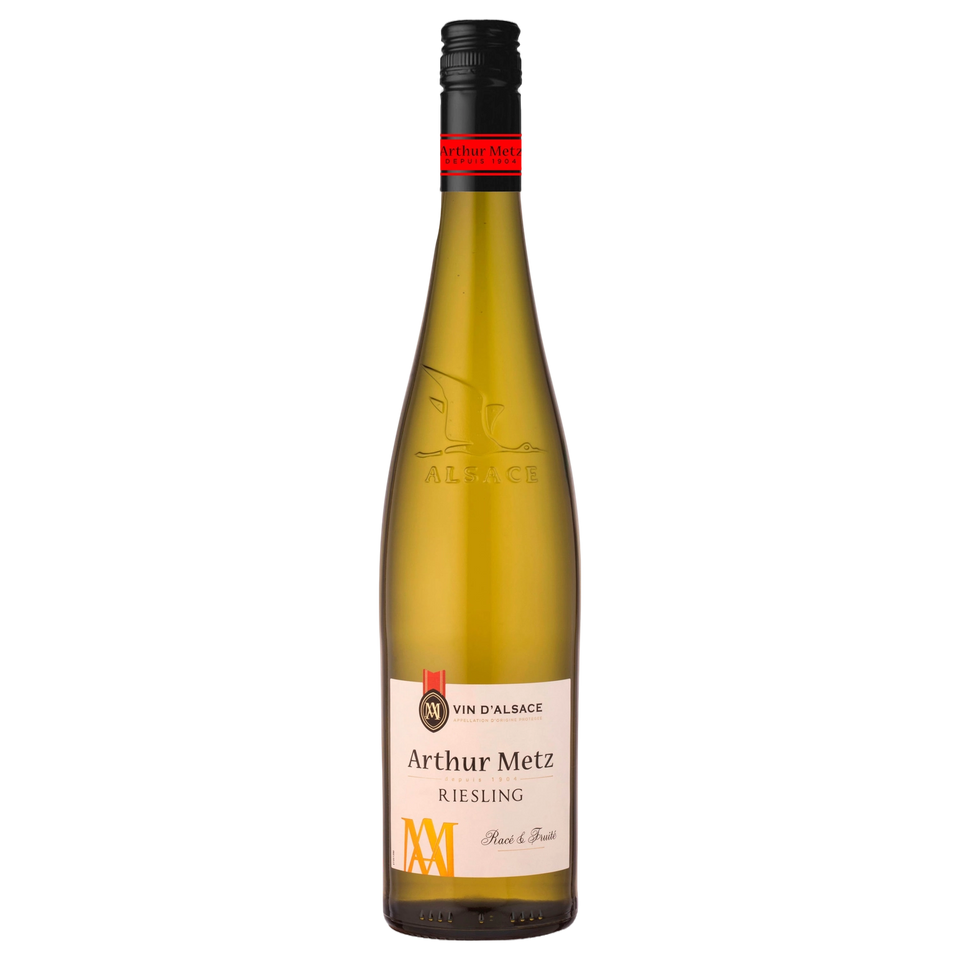 A bottle of Arthur Metz Riesling 2024 750ml White Wine