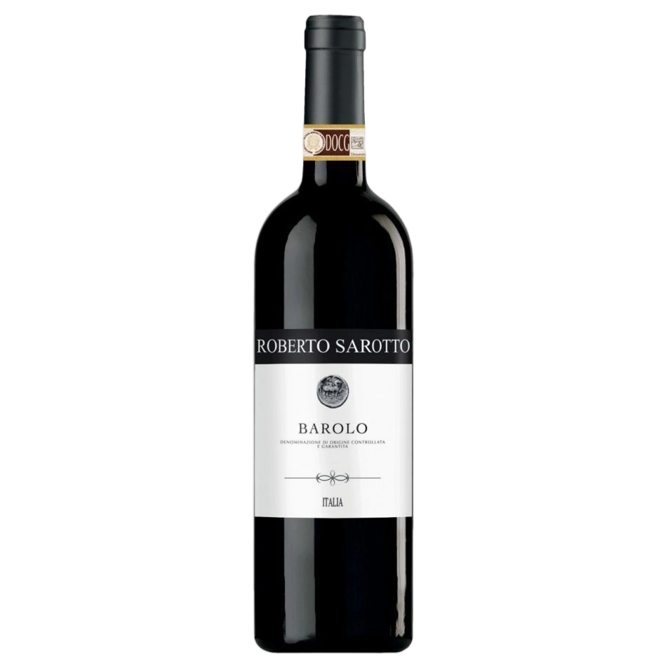 A bottle of Robert Sarotto Barolo DOCG 2022 750ml Red Wine
