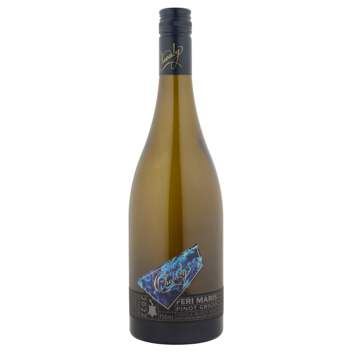 A bottle of Quealy Feri Maris Pinot Grigio 2026 750ml White Wine