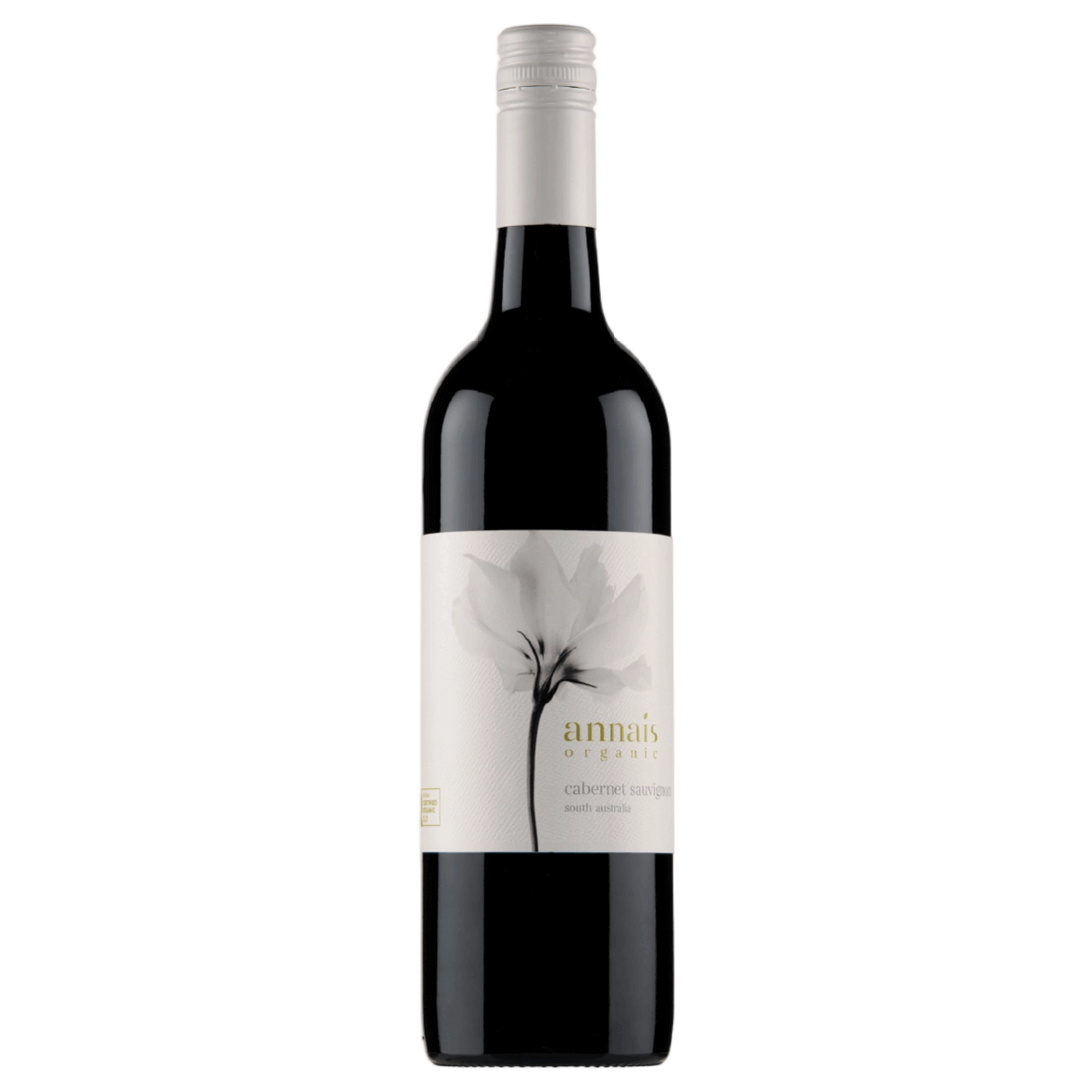 A bottle of Annais Organic South Australia Cabernet Sauvignon 2020 750ml Red Wine