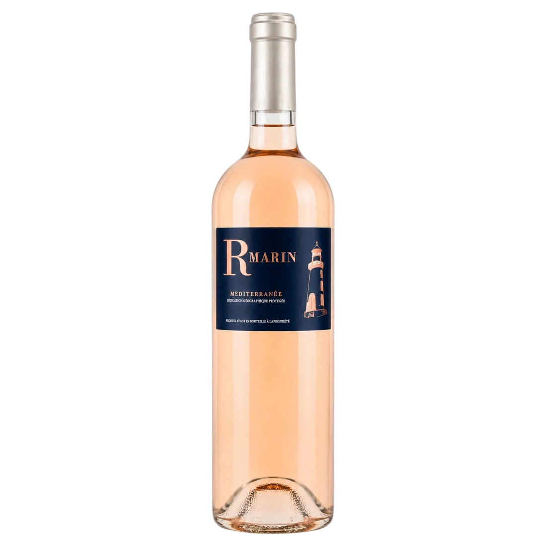 A bottle of R MARIN Rose IGP Mediterranee 2023 750ml Red Wine