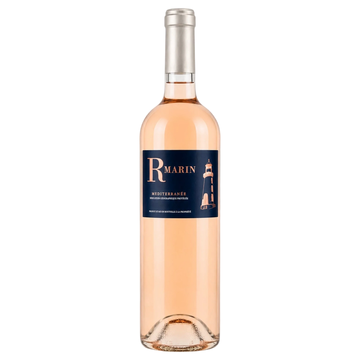 A bottle of R MARIN Rose IGP Mediterranee 2023 750ml Red Wine