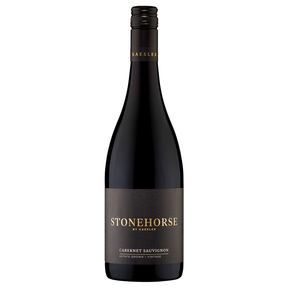 A bottle of Kaesler Stonehorse Cabernet Sauvignon 2022 750ml Red Wine