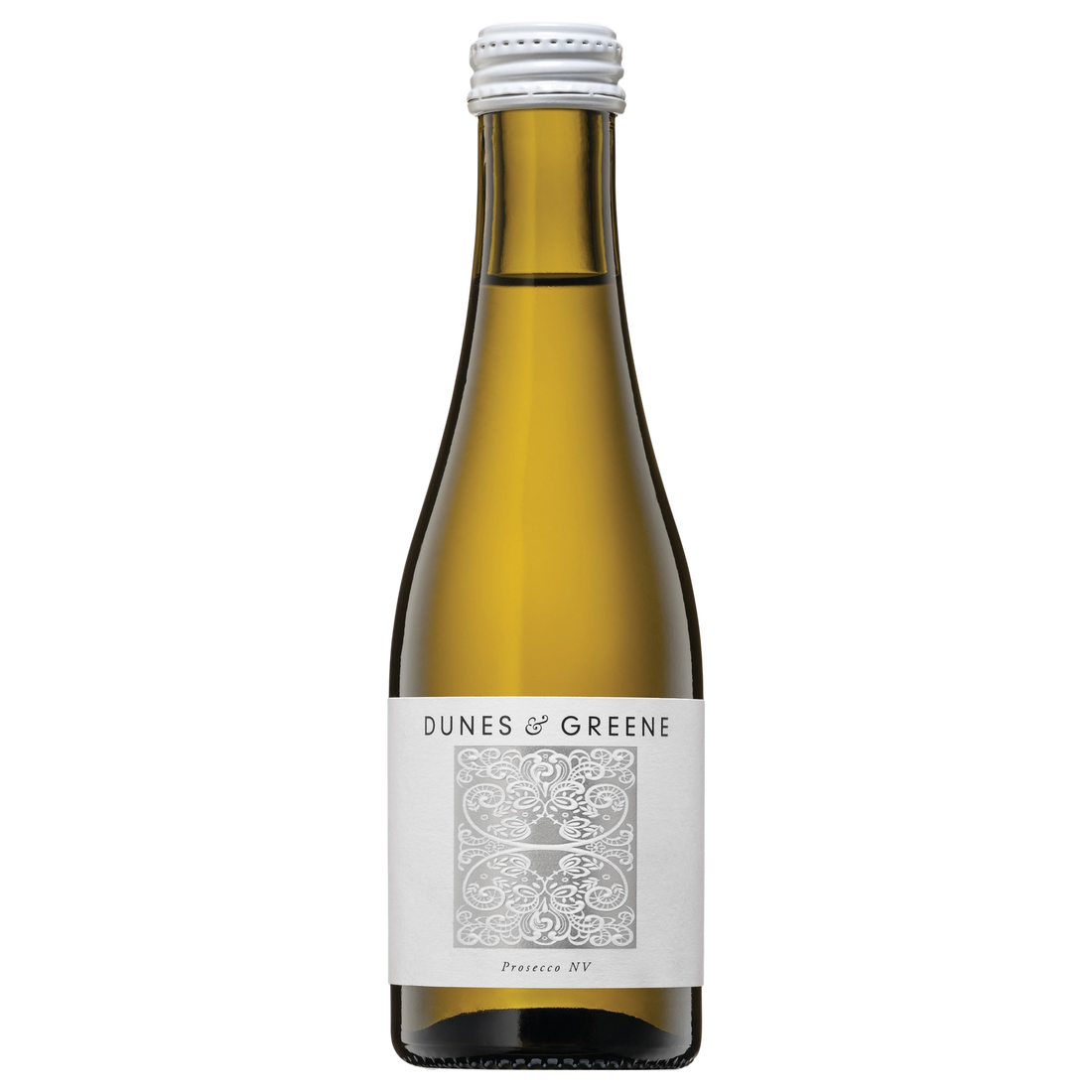 A bottle of Dunes & Greene Prosecco NV 200ml Sparkling Wine