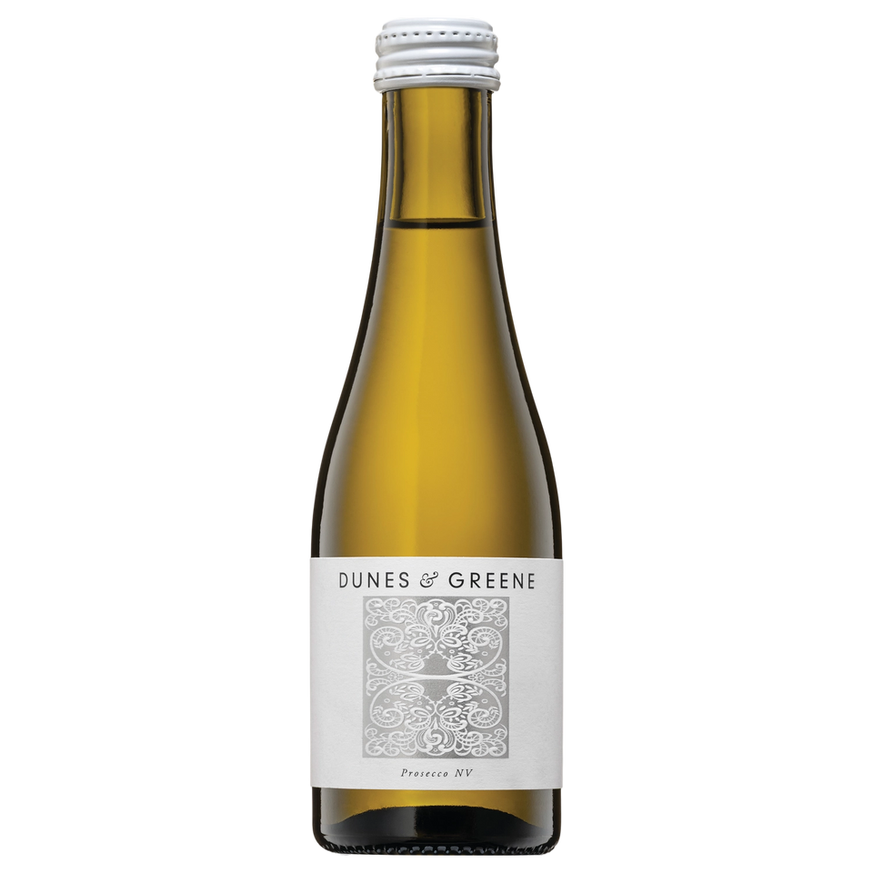 A bottle of Dunes & Greene Prosecco NV 200ml Sparkling Wine