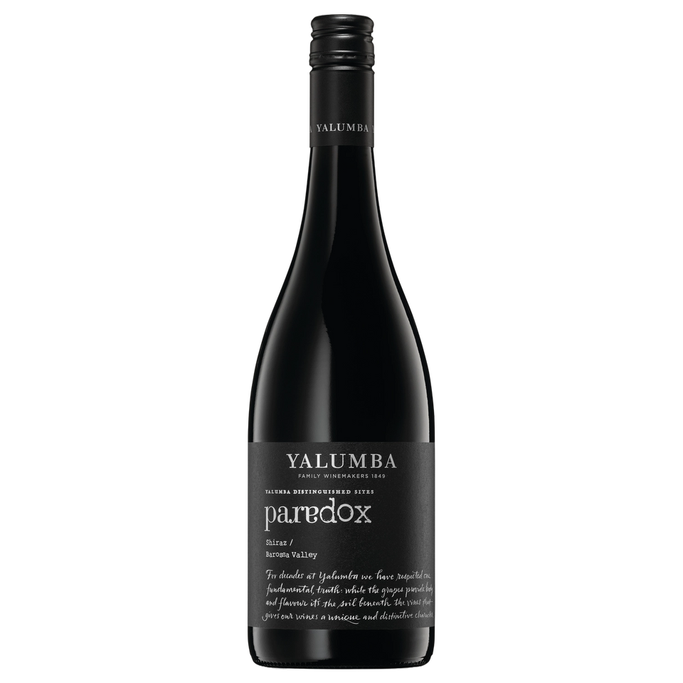 A bottle of Yalumba Paradox Shiraz 2024 750ml Red Wine