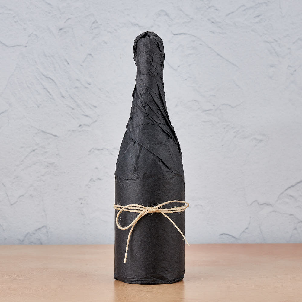 ITM647125 Mystery Single Bottle Burgundy Sloping Shape Transparent