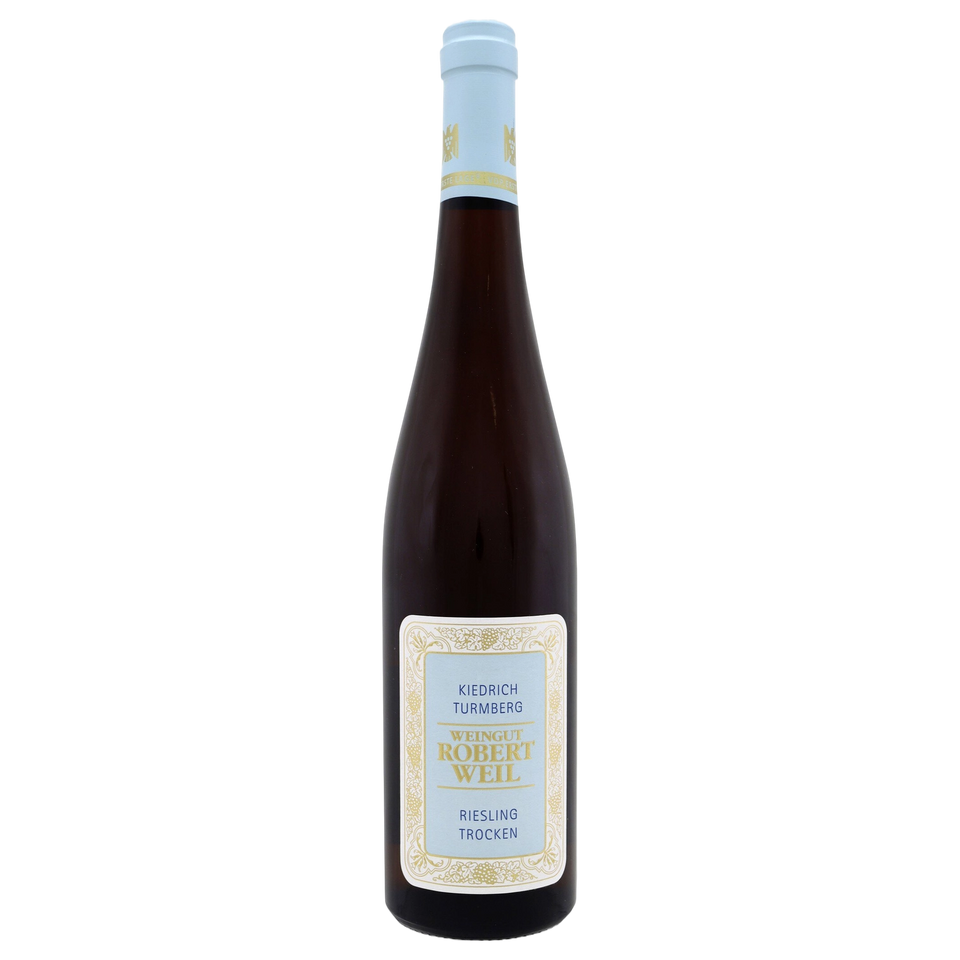 A bottle of Robert Weil Kiedrich Turmberg Riesling Auslese 2024 375ml White Wine
