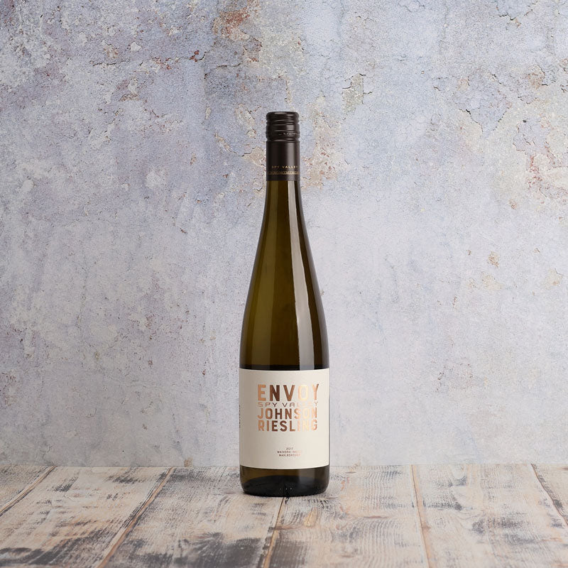 A bottle of Spy Valley Envoy Riesling 2017 750ml White Wine